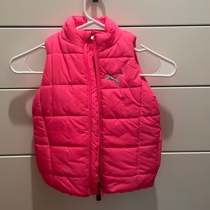 Little Girls Puma Puffer Vest